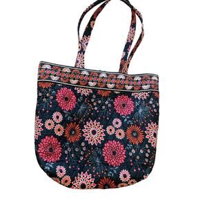 Bella Taylor Floral Quilted Fabric Bag Purse